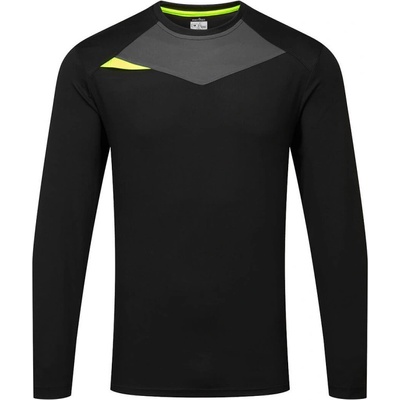 Portwest tričko DX415 L/S dlouhý rukáv POR-DX415MBRL modré metro