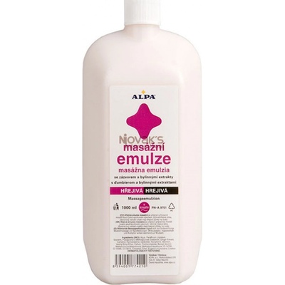 Alpa masážna emulzia hrejivá 1000 ml