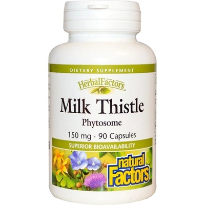 Natural Factors Milk Thistle Phytosome 150 mg [90 капсули]
