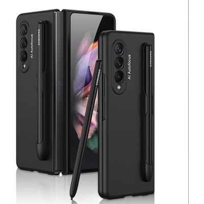 Púzdro GKK PEN Plastové s držiakom na pero Samsung Galaxy Z Fold 3 5G čierne