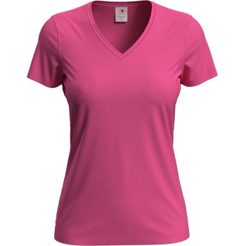 Stedman classic-t v-neck st2700 / Дамска тениска с v-образно деколте - сладко розова l (st2700spkl)