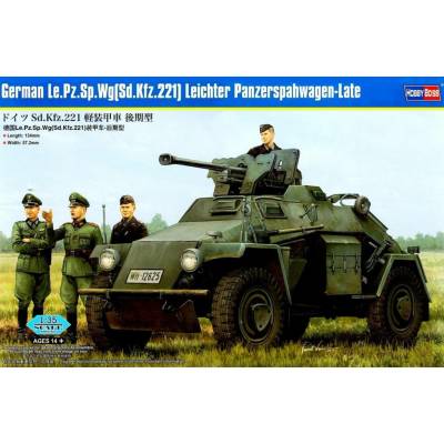 Hobby Boss Le.Pz.Sp.Wg Sd.Kfz.221 Leichter Panzerspahwagen Late 1:35