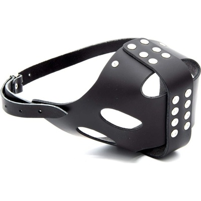 JUKO chovatelské potřeby Náhubek Kůže robus pitbul č.8