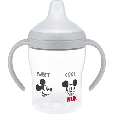 NUK Fľaša na učenie Perfect Match Disney 150 ml Mickey šedá