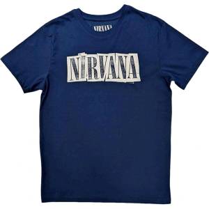 Nirvana Box Logo Denim Blue S Риза (<![CDATA[NIRVTS86MD01]]>)