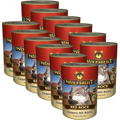 Wolfsblut Red Rock Adult klokan s dýní 12 x 395 g