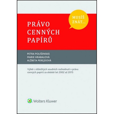 Musíš znát... Právo cenných papírů