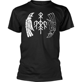 Wardruna Риза Kvitravn Unisex Black 2XL (PH12818XXL)