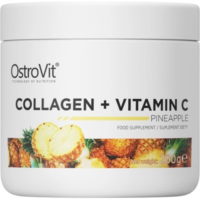 OstroVit Collagen + Vitamin C / Powder [200 грама] Ананас