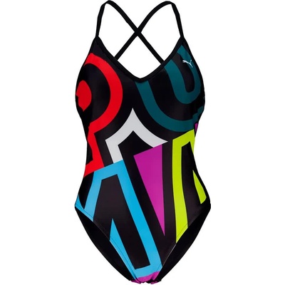 PUMA Бански костюм Puma 701237629 swimsuit - Multicolor (Multi Colour)