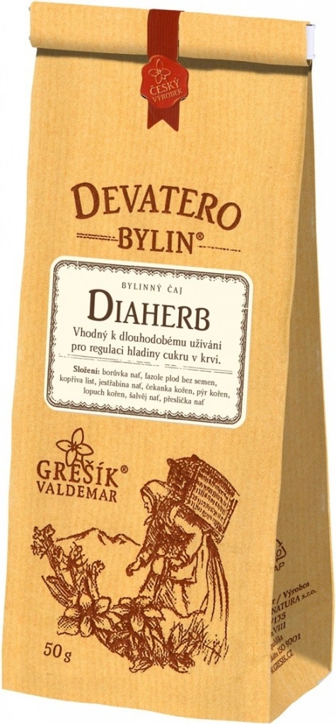 Grešík Diaherb Devatero bylin 50 g