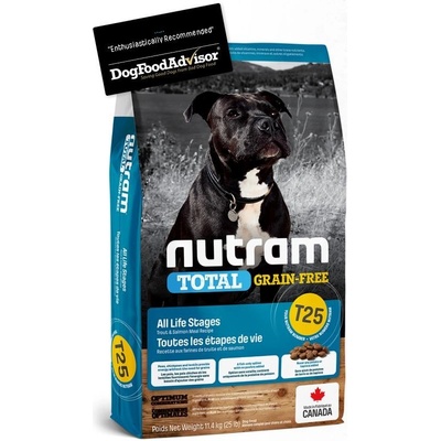 Nutram T25 Total GF Salmon & Trout 11,4 kg