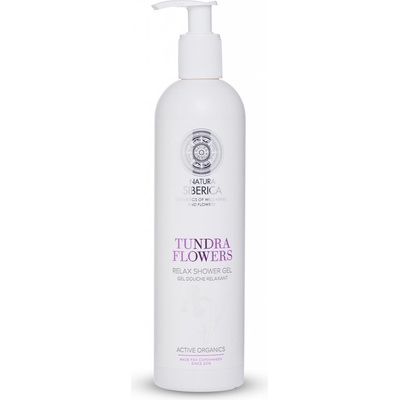 Natura Siberica Siberie Blanche relaxační sprchový gel Tundra Flowers 400 ml