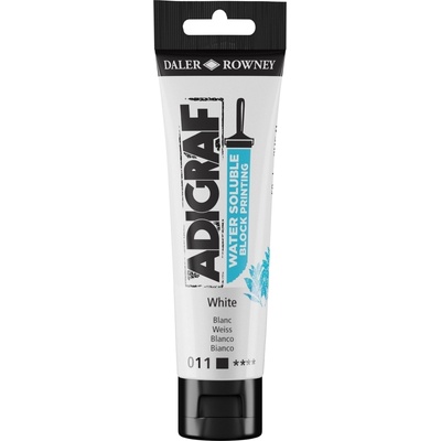 Daler Rowney Adigraf Block Printing Water Soluble Colour Боя за линогравюра White 59 ml (185059011)