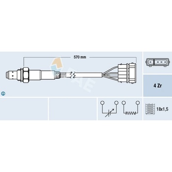 Lambda sonda FAE 77239