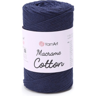 Yarn Art Macrame Cotton 784 tmavě modrá