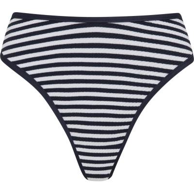 Seafolly Дамско бикини долнище Seafolly Clubhouse High Leg Pant Bikini bottom - True Navy - размер 40 (EU) (150-6623-0215)