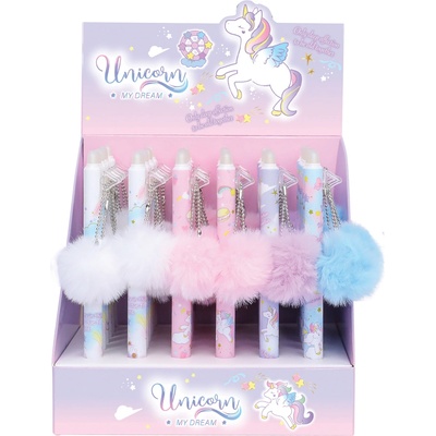 Eurocom Гел химикалка Street Pompon Erasable (29056-А-POMPON)