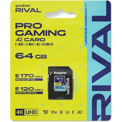 Goodram Rival microSD 64GB 08880368