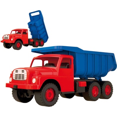 Dino Tatra T148 klasické nákladní auto na písek 73cm modročervené sklápěcí korba