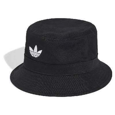 Шапка Adidas Originals Adicolor Trefoil bucket hat - Black (Black)