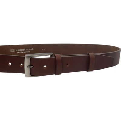 Penny Belts kožený opasek 34-R43 hnědý