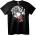 NOONEBRAND Тениска Tom and Jerry Finga - L, Black