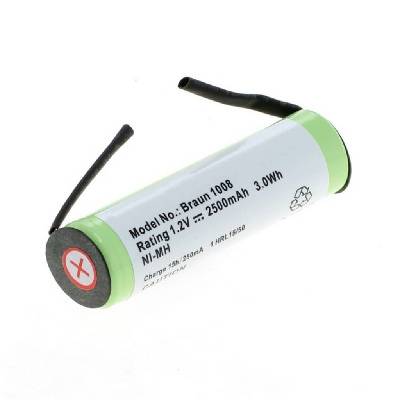 Batéria pre Braun 1008, Philips HX5350 zubné kefky 1,2V 2500 mAh NiMH