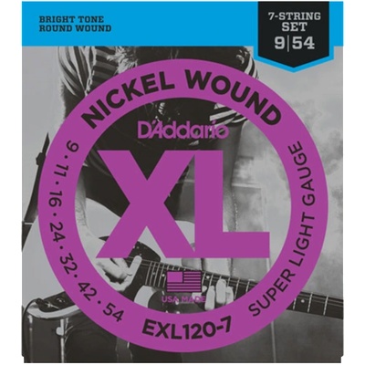 D'Addario EXL120-7
