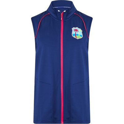 Castore Елек Castore Women's West Indies Cricket Lightweight Water-Repellent Sleeveless Gilet - Navy