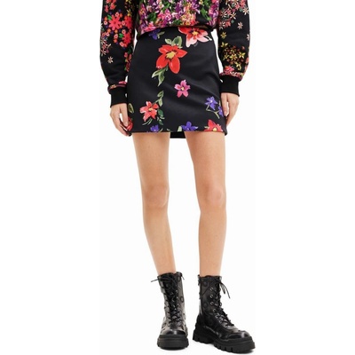 Desigual sukně mini 23WWFK04 černá