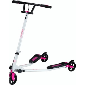 ROLLZONE Тротинетка Wiggler, люлееща се трикова тротинетка, розов (RZWG1-pink) Тротинетка, скутер