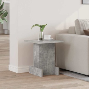 vidaXL Крайна масичка Циментено сиво 35, 5 x 35 x 40 см (891211)