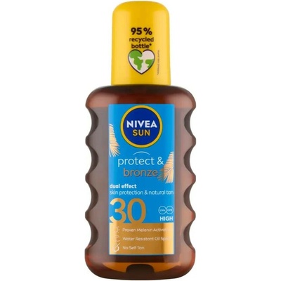 NIVEA Olej na opalování ve spreji Protect & Bronze SPF30 200 ml