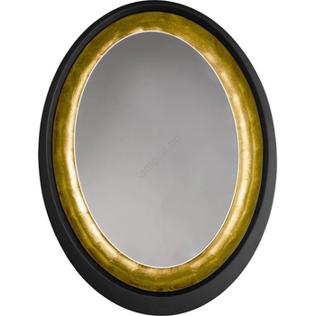 EGLO 425061 - Стенно огледало BONTANG 80x60 см черно/златно (EG425061)