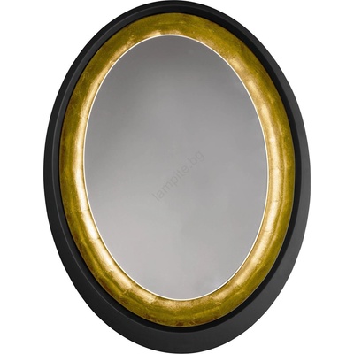 EGLO 425061 - Стенно огледало BONTANG 80x60 см черно/златно (EG425061)