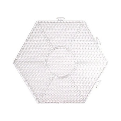 Destičky pro zažehlovací korálky 10 ks - hexagon