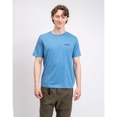 Patagonia M's P-6 Logo T-Shirt Shore Blue