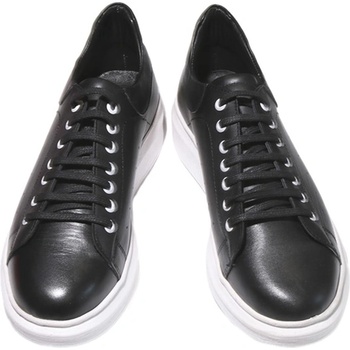 Base Мъжки обувки от естествена кожа - Черни 20210835182 (327660_Черно)