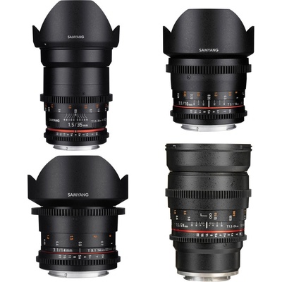 Samyang VDSLR 14/24/35/85 II Basic set Sony E-mount