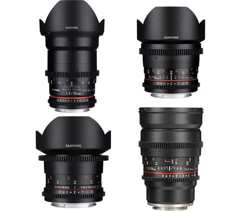 Samyang VDSLR Basic set II Sony E-mount