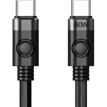 ORICO Кабел Orico CDX-60CC-BK, от USB C(м) към USB C(м), 1m, черен (CDX-60CC-BK)