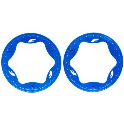 Traxxas beadlock пръстен 3.9" заден син (2)