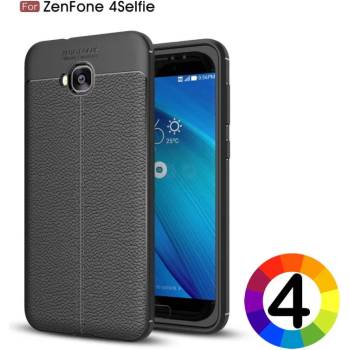 Image 1 of ASUS Zenfone 4 Selfie ZB553KL/Selfie Lite Удароустойчив Litchi Skin Калъф и Протектор