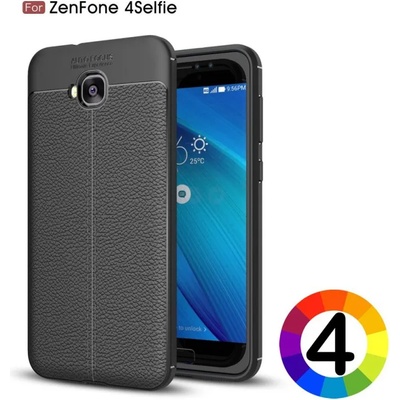 ASUS Zenfone 4 Selfie ZB553KL/Selfie Lite Удароустойчив Litchi Skin Калъф и Протектор