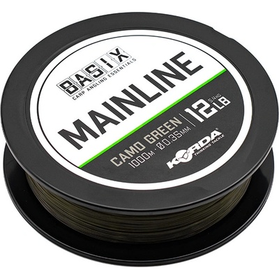 Korda Basix Main Line Camo Green 1000 m 0,35 mm 5,4 kg