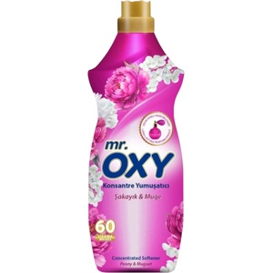  Mr. oxy, Концентриран омекотител - Божур & Момина сълза, 60 изпирания