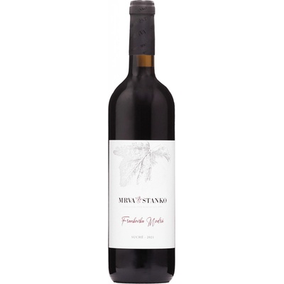 Mrva & Stanko Frankovka modrá Dolné Orešany akostné suché 2019 13,5% 0,75 l (čistá fľaša)