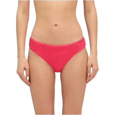 SUNDEK Marisol zebra jacquard culotte briefs bikini bottom - Pink (Pitaya)