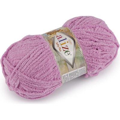 Pletací příze Alize Softy Plus 100 g Varianta: 15 (47) fialová lila, Balení: 1 ks 56546/143146/292083